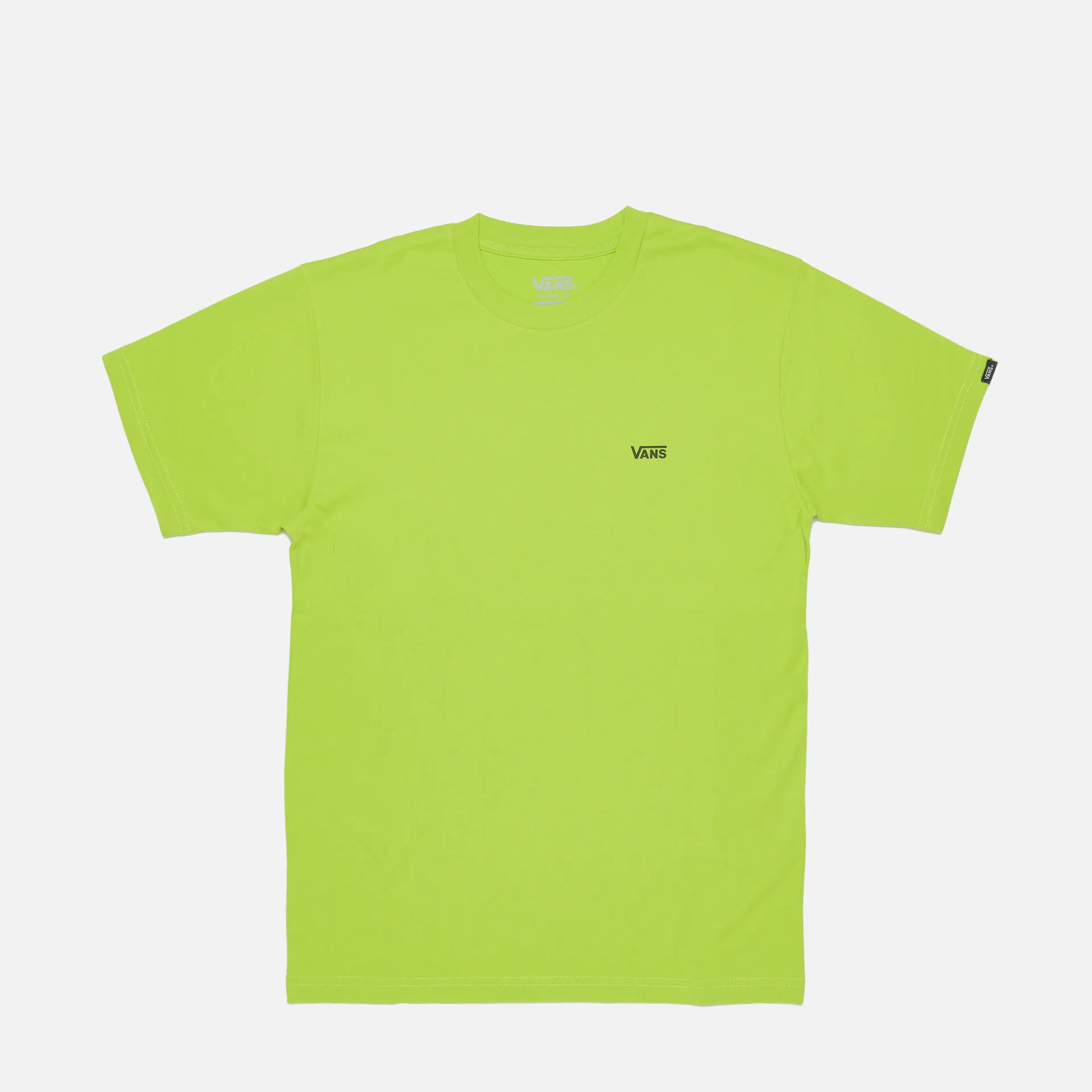 Lime green vans shirt sales